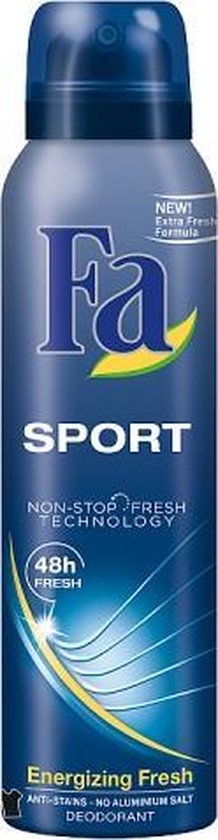 Fa Sport Deodorant Spray Dezodorant W Sprayu Dla M Czyzn Energizing