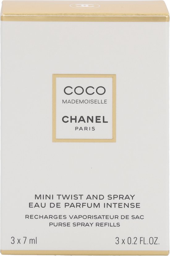 Coco Mademoiselle Eau De Perfume Vaporizador Twist Spray Refills X