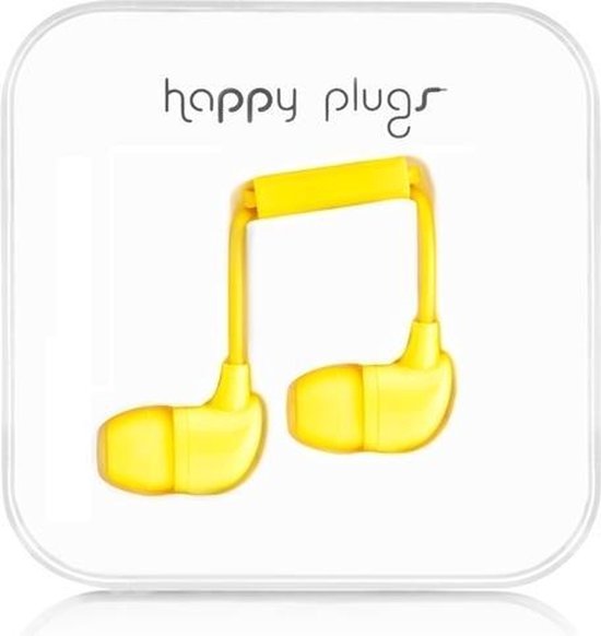 Happy Plugs - In-ear Oordopjes - Geel