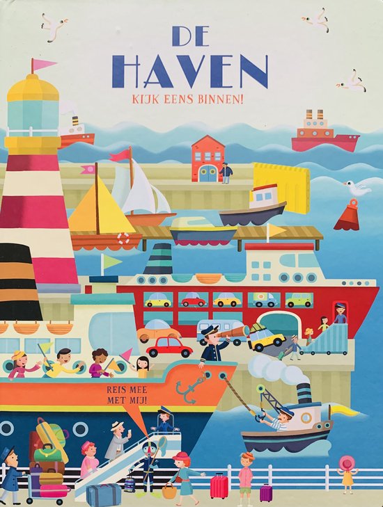 Kijk eens binnen! - De Haven - Kijkboek - Boek kinderen - Educatief boek - Zoekboek