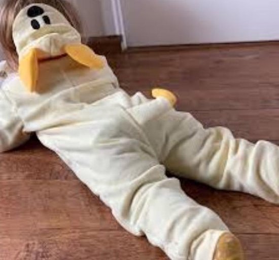 Onesie Pip van Woezel & Pip - Pyjama - Verkleedkleding - Kinderpyjama - Jongens & Meisjes - Maat 104/110