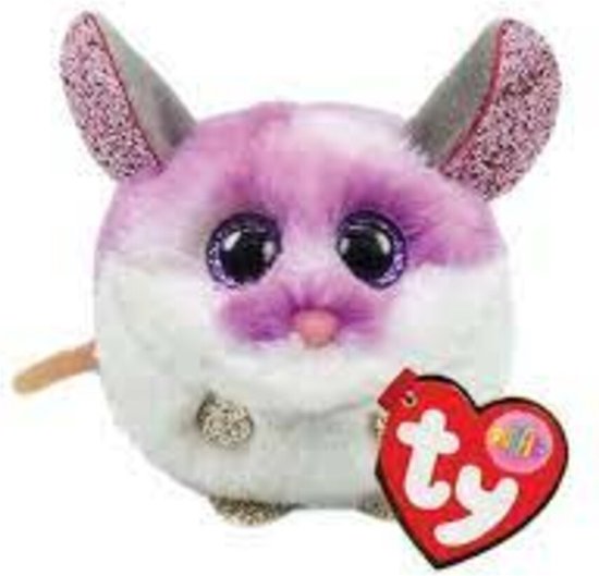 Ty - Knuffel - Teeny Puffies - Colby Mouse - 10cm