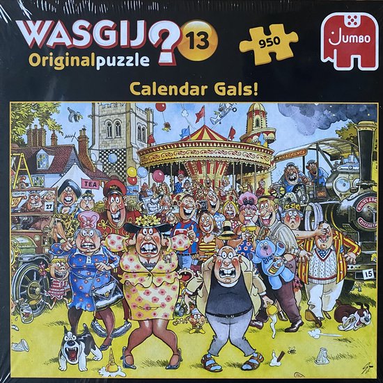 Wasgij? 13 Original puzzle Calendar Gals! Jumbo puzzel 950 stukjes ...