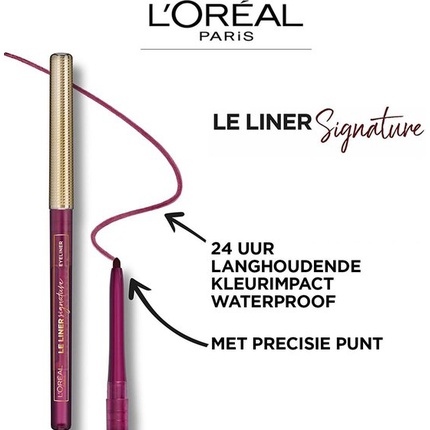 LOreal Paris Le Liner Signature Eye Pencil   01 Noir Cashmer   Black   Waterproof