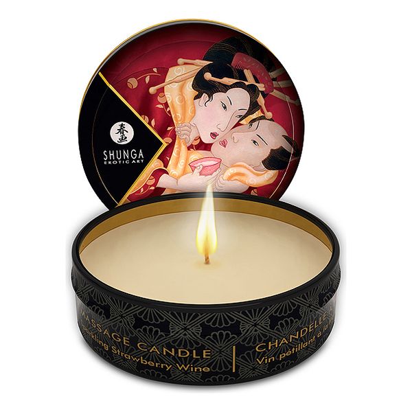 Aphrodisia Massage Candle Sparkling Strawberry