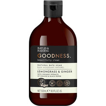 Goodness Natural Bath Soak   Citronova trava a zazvor     Pena do koupele