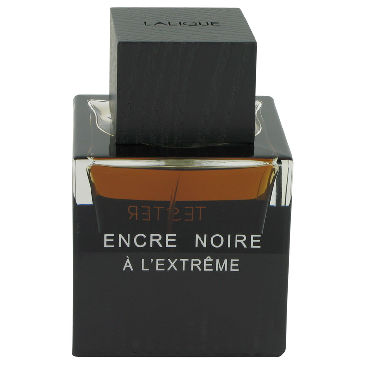 Lalique Encre Noire A L extreme Eau De Parfum Spray  Tester  100 ml for Men