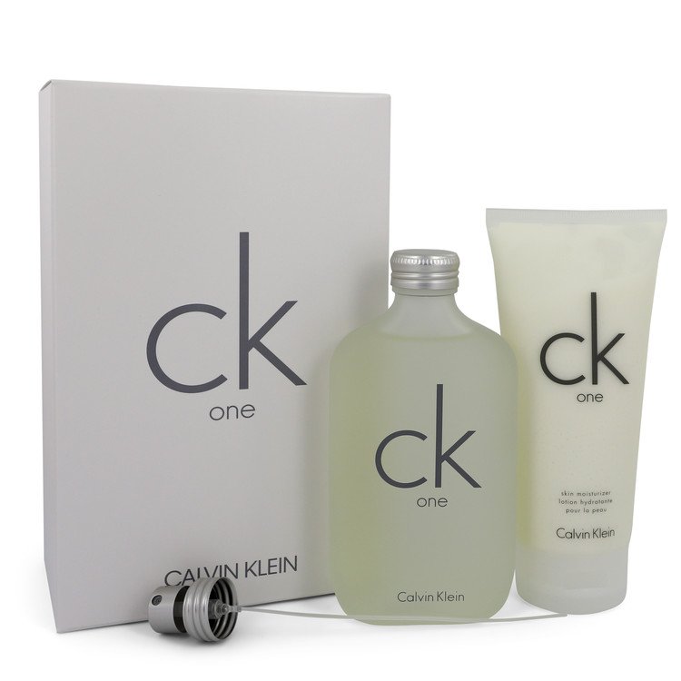 Calvin Klein Ck One    6 7 Oz Eau De Toilette Spray   6 7 Oz Body Moisturizer for Men Gift Set
