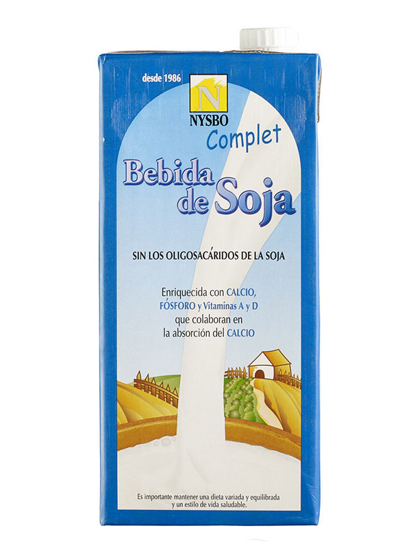 Liquidacion Leche Soja Calcio 1 L Nysbo