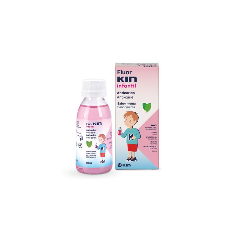 Fluor Kin Semanal Colutorio Infantil 100ml Kin
