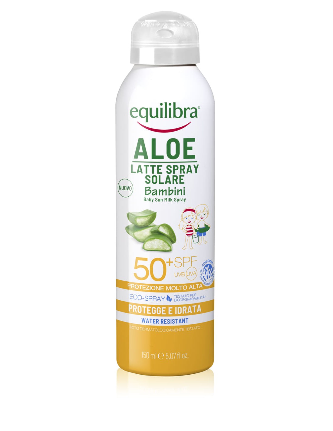 Equilibra Sunkid Aloe Milk Spray F50 150