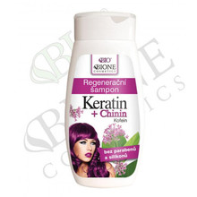 Regenerative shampoo Keratin   Chinin 260 ml
