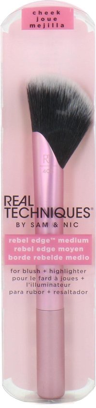 Real Techniques rebel Edge Medium Brush P dzel Do Konturowania Twarzy