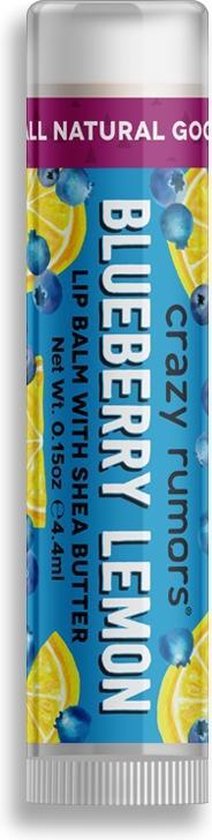 Crazy Rumors Blueberry Lemon lipbalsem Kleurloos