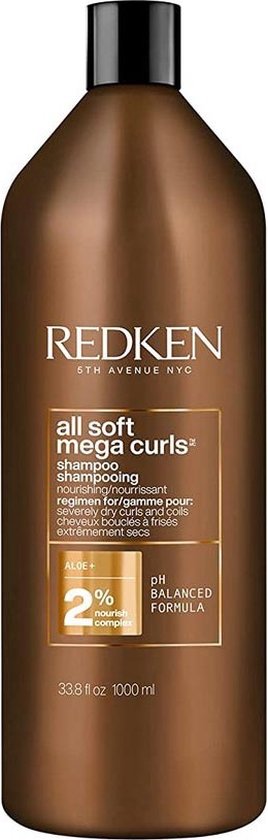 Redken ALL SOFT MEGA shampoo nourishment for severely dry hair