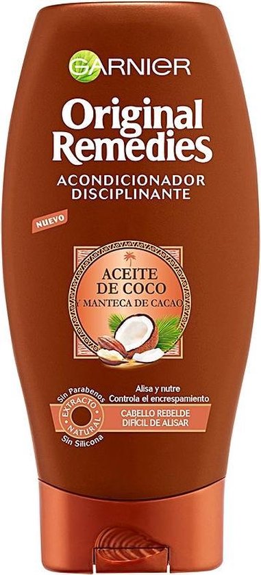 Garnier ORIGINAL REMEDIES acondicionador aceite coco y cacao 300 ml