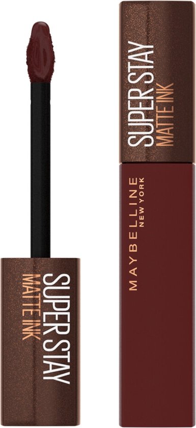 Maybelline Superstay Matte Ink Lipstick Coffee Collection 275 Mocha Inventor