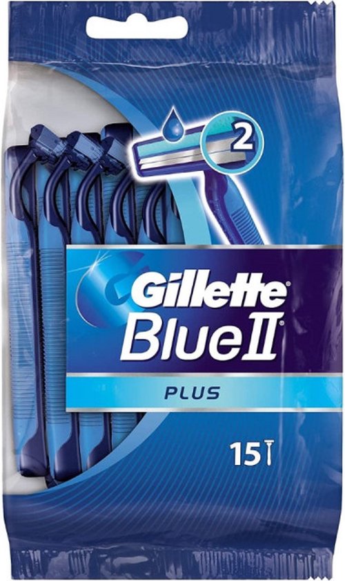 Gillette Blue II Wegwerpscheermesjes