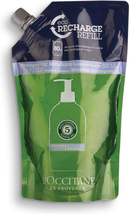 L'occitane Aromacología Champú Equilibrio y Suavidad Ecorecarga 500ml