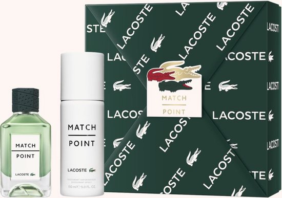Lacoste Match Point Eau Toilette 100ml Desodorante Spray 150ml