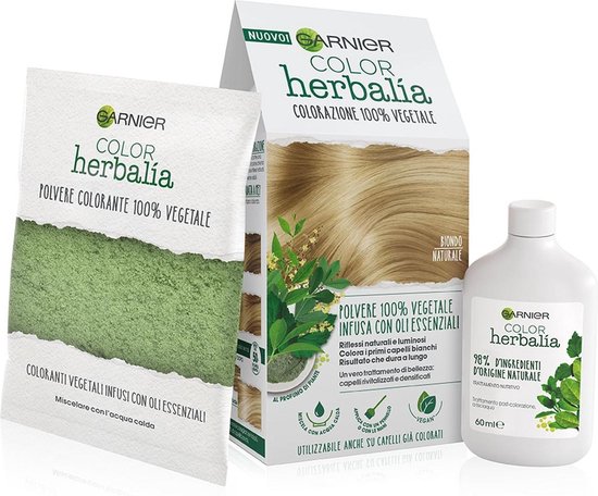 Herbalia Color 100% Vegetal By Garnier #rubio-natural