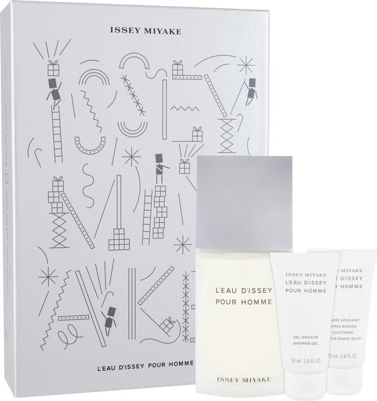 LAEau DAIssey pour Homme DA rkovA  sada EDT 125 ml  sprchovA12 gel 50 ml a After Shave Balsam   balzA m po holenA   50 ml