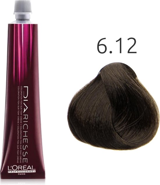 Dia Richesse Hair Coloring By L'oreal #6.12-50ml