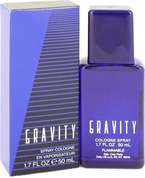 Coty Gravity Cologne Spray 50 ml for Men