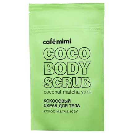 Natura Siberica Café Mini Exfoliante Corporal Coco Te Matcha 150g