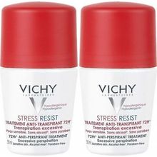 Antiperspirant Stress Resist 72H ( 2 pcs ) - Antiperspirant roll-on against excessive sweating 50ml