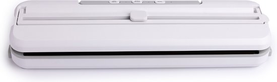 QLT Vacumeermachine met 5 Vacumeerzakken - Vacuum Sealer voor Delicaat Voedsel - Behoud Smaak en Versheid - Enkelvoudige Afdichting - 800 Gram