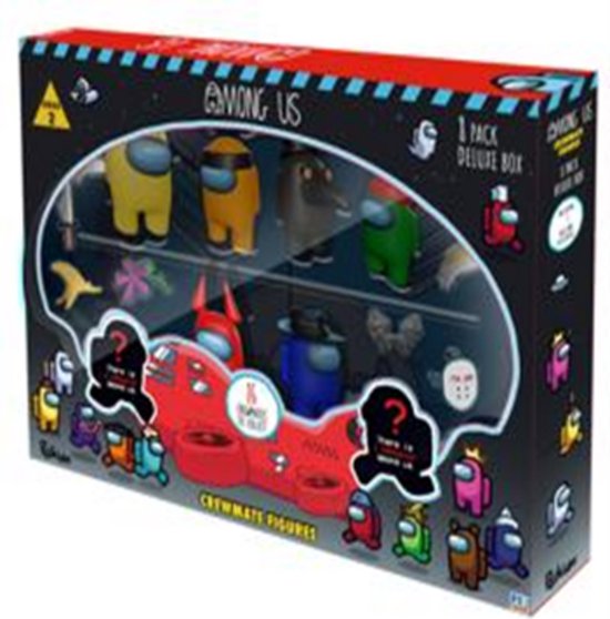 Among Us Crewmate Figuren 5er-Pack – Serie 2, Set 3, Ca. 5,1 Cm Hoch, Sammelfiguren Mit Zubehör