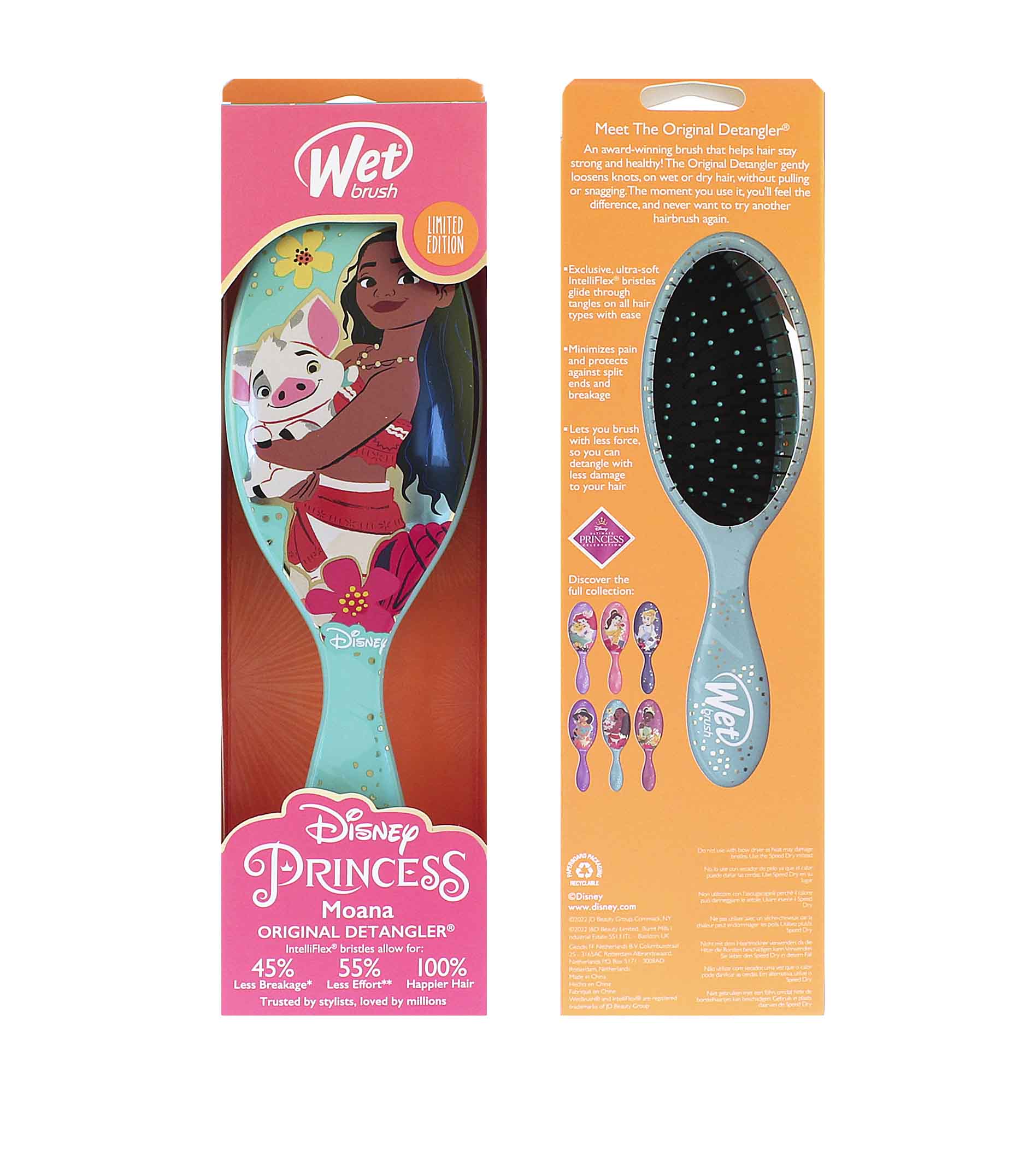 The Wet Brush Disney Moana Brush #blue 1 U