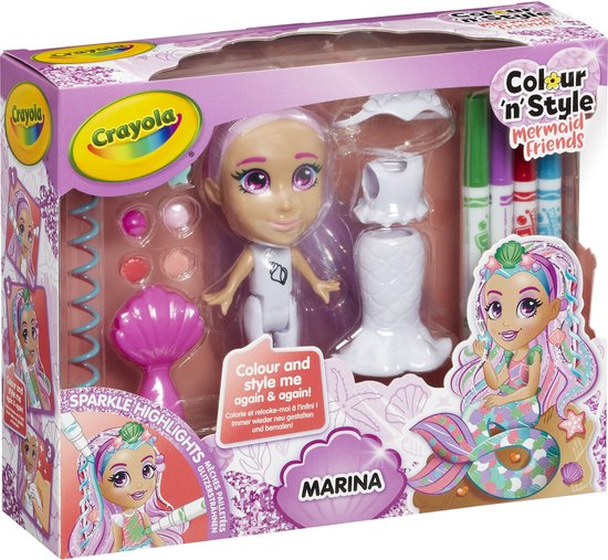 Crayola Colour’n’Style Friend Marina - Hobbyset