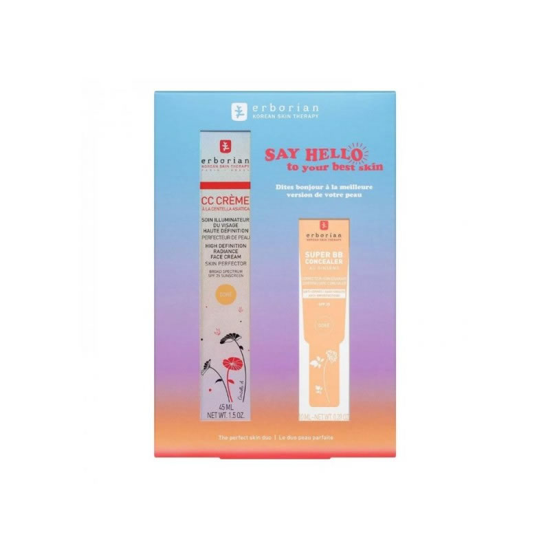 Erborian CC Red Correct 45ml Set 2 Pieces