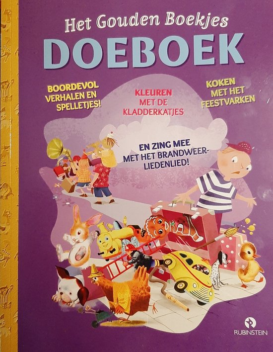 Het gouden boekje - Doeboek - Vakantiedoeboek - Rubinstein