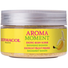 Aroma Moment Bahamas Banana Exotic Body Scrub - Cukrový peeling s banánovou vůní 200ml